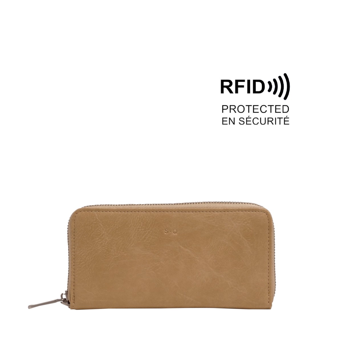 Jezebel Zip-Around Wallet - Light Khaki 